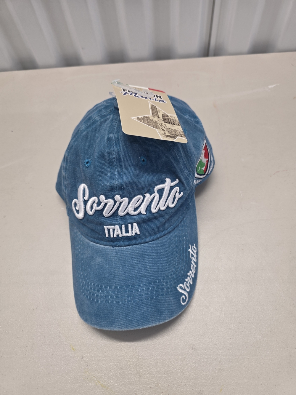 Sorrento ITALIA Rugby/Soccer Hat, Blue, Clean